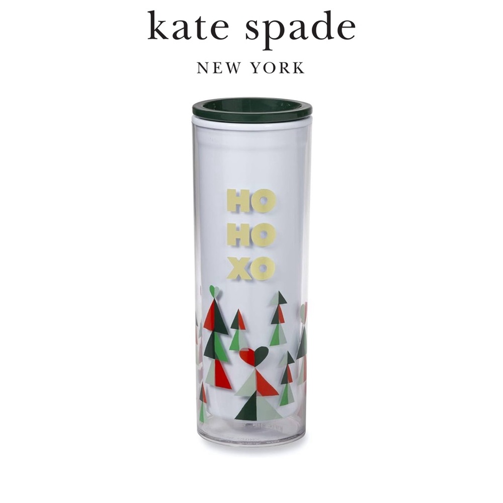 Kate Spade HO, HO, XO Thermal Travel Mug